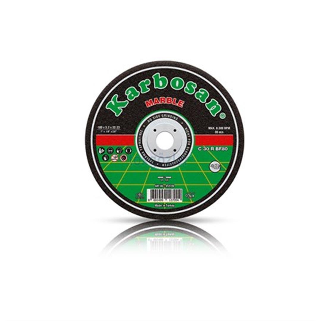 Karbosan 180x3.2x22.23 Mermer Kesme Diski 912760 (C 30 R BF80)