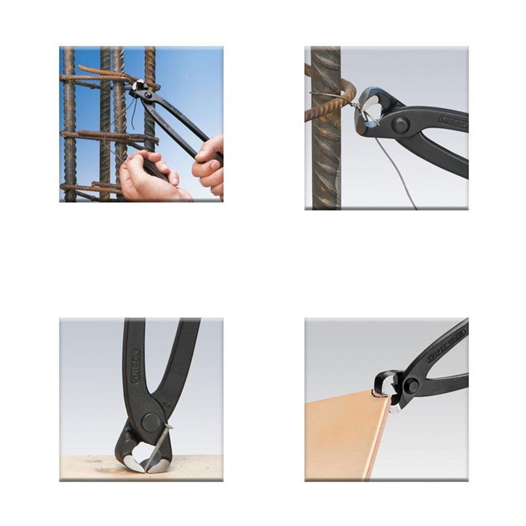 Knipex 99 01 250 Betoncu Kerpeteni İzoleli 250 mm