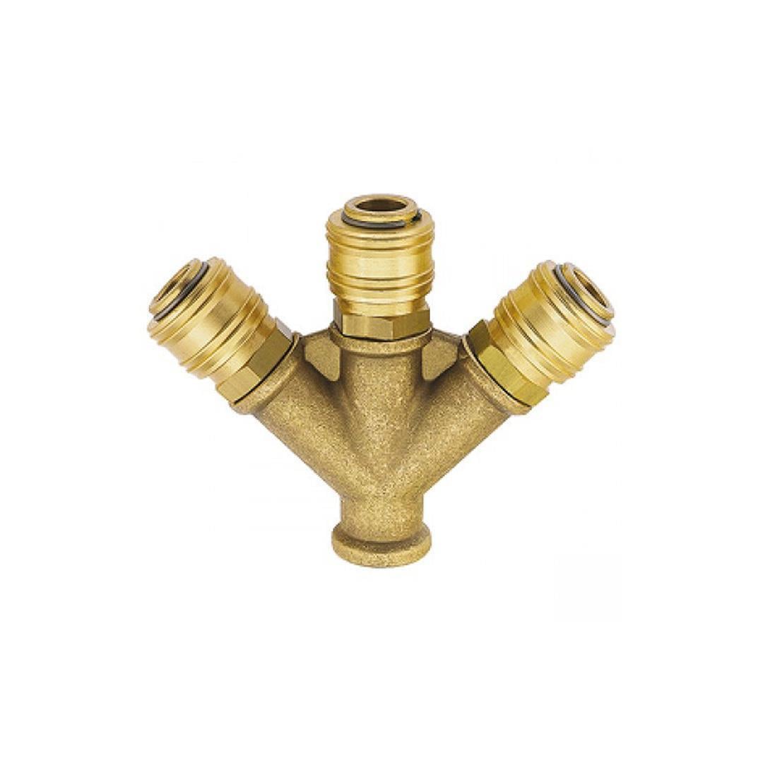 Lüdecke VWS 38 ES ESM Stoper 3'lü Dağıtıcı Network 3/8