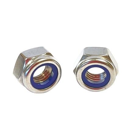 M10 DIN 985 A2 Paslanmaz Inox Fiberli Somun