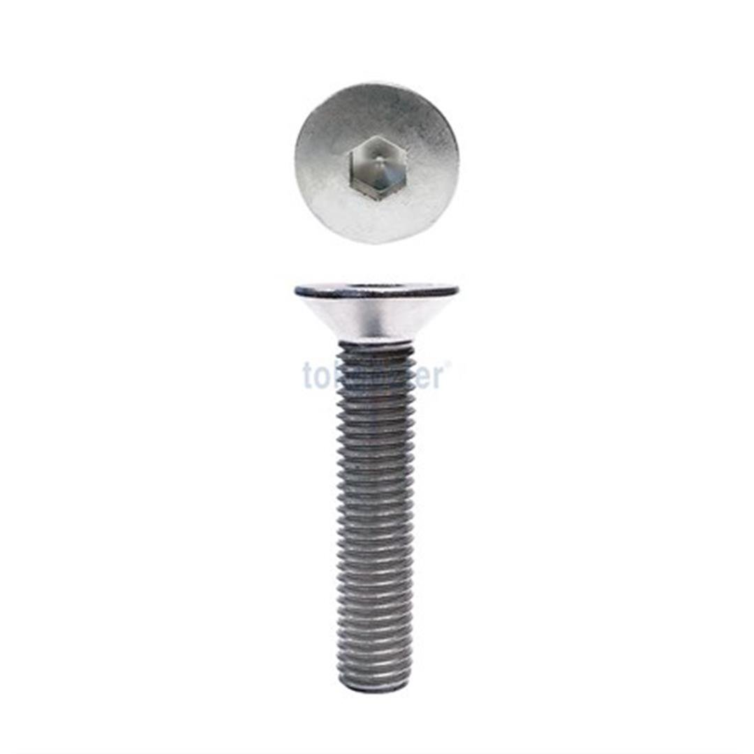 M10x20 DIN 7991 A2 Havşa Başlı Paslanmaz Inox İmbus 10.9 Kalite Çelik Cıvata