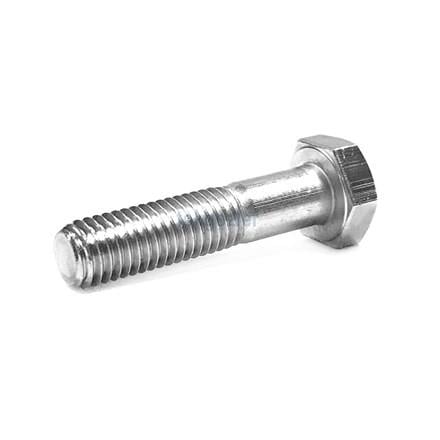 M12x150 DIN 931 8.8 Kalite AKB (Altı Köşe Başlı) Çelik Cıvata Beyaz