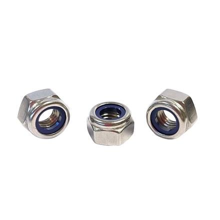 M3 DIN 985 A2 Paslanmaz Inox Fiberli Somun
