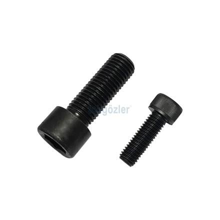 M5x80 DIN 912 İmbus 8.8 Kalite Çelik Cıvata Siyah