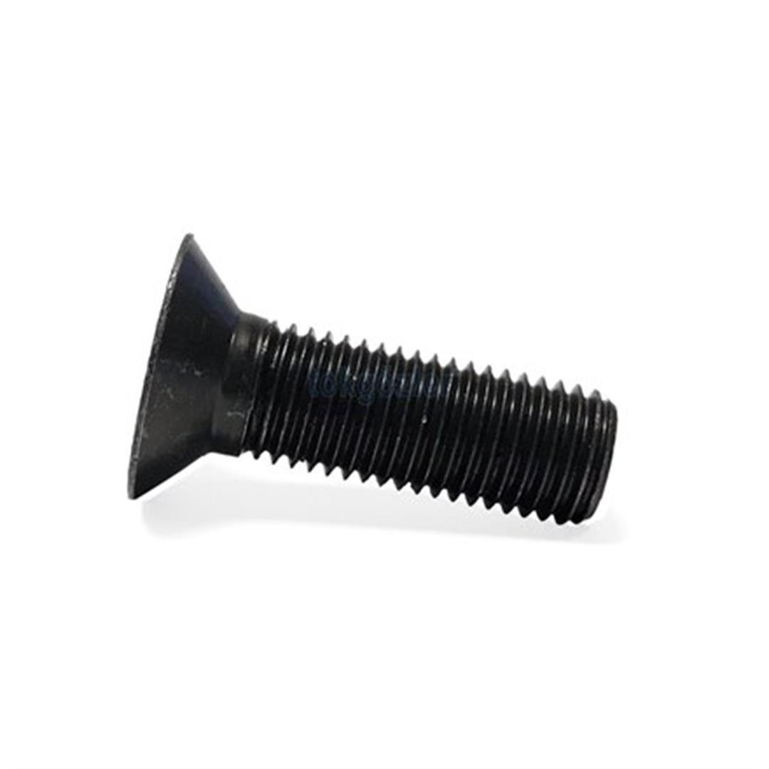M6x40 DIN 7991 Havşa Başlı İmbus 10.9 Kalite Çelik Cıvata Siyah