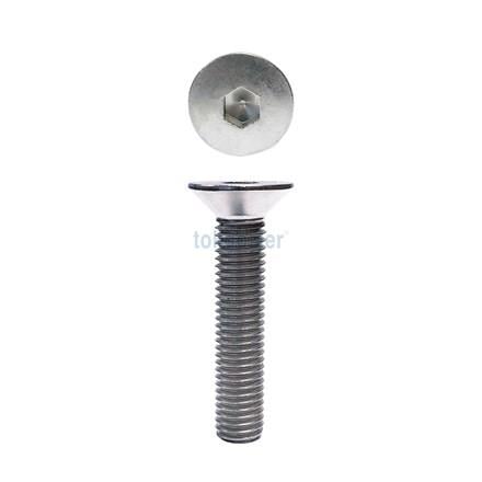 M8x12 DIN 7991 A2 Havşa Başlı Paslanmaz Inox İmbus 10.9 Kalite Çelik Cıvata
