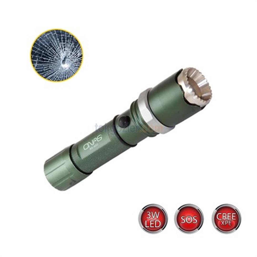Onas NS-602 3Watt Cree Xpe Led Şarjlı El Feneri
