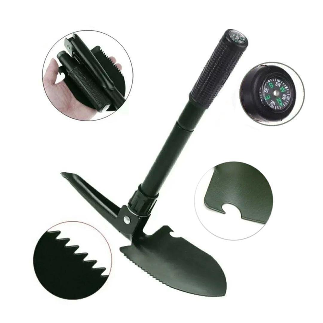 Orcamp OUT-4100 Çok İşlevli Pratik Katlanabilir Metal Kazma Kürek Seti