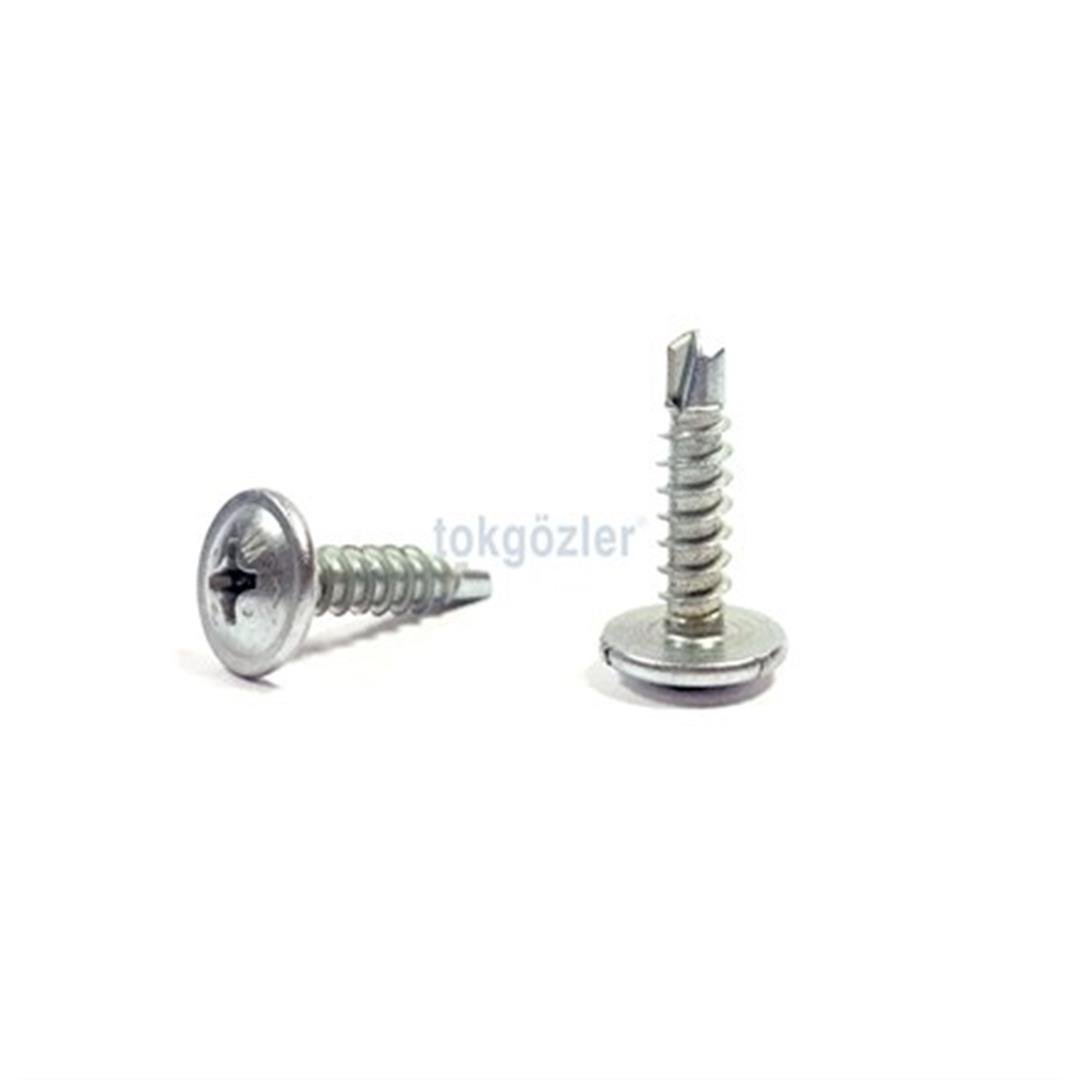 Pul Başlı (RYSB) Matkap Uçlu Sac Vidası 3.9x13 mm