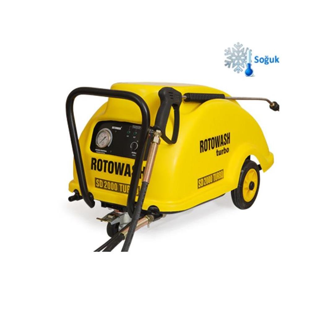 Rotowash SD 2000 Turbo Tetiksiz Soğuk Yıkama Makinası 11169