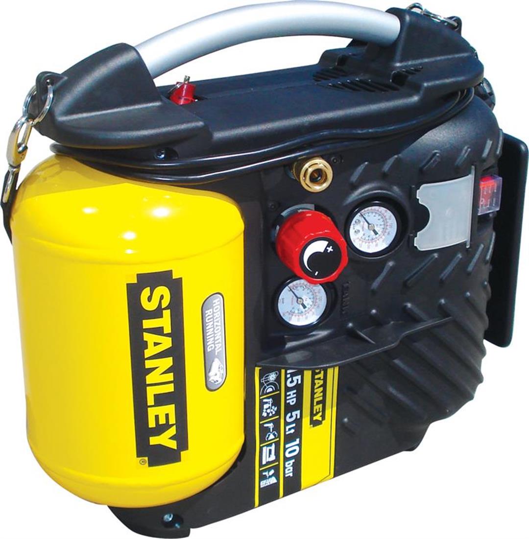 Stanley 5 Lt. Yağsız Kompresör