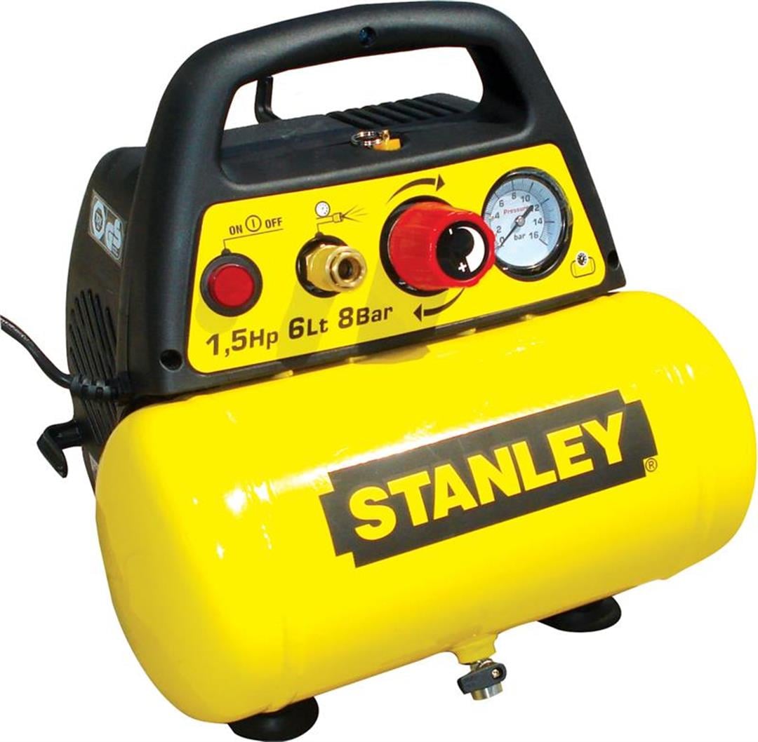 Stanley 6 Lt. Yağsız Kompresör 1.5 Hp