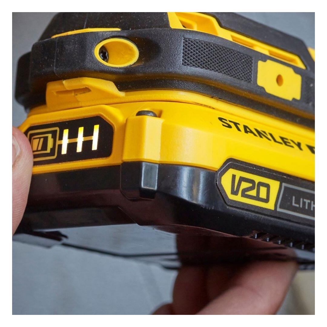 Stanley SCD718D2K 18V 2.0Ah V20 Li-ion Çift Akülü Darbeli Matkap ve Vidalama