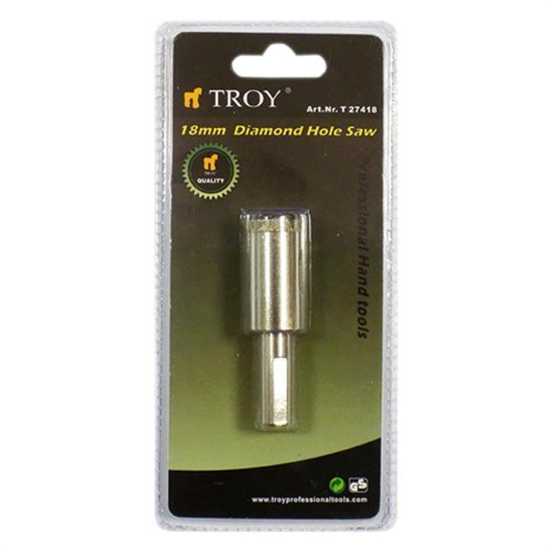 Troy T27418 Dairesel Elmas Delici Uç 18 mm