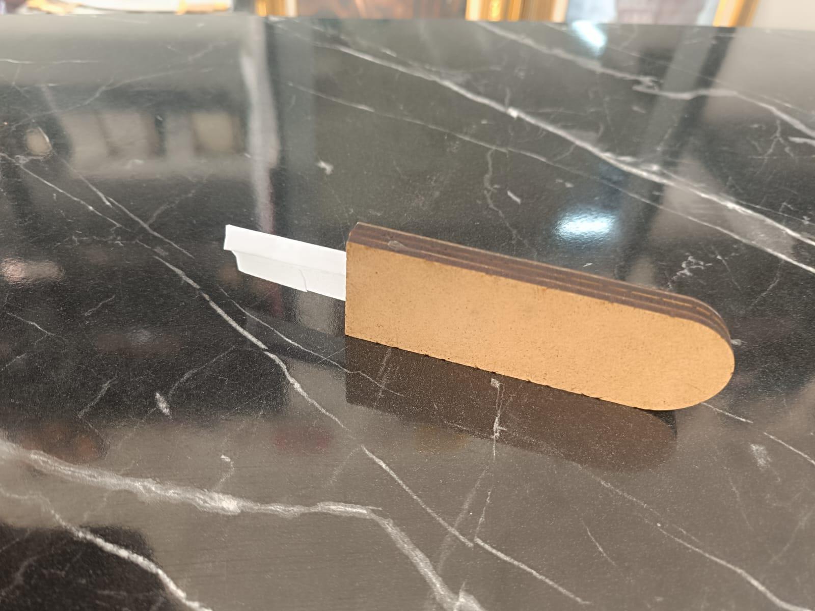 3 mm Mdf Öğrenci ve Öğretmen Dolap İsimliği Gümüş  MEB