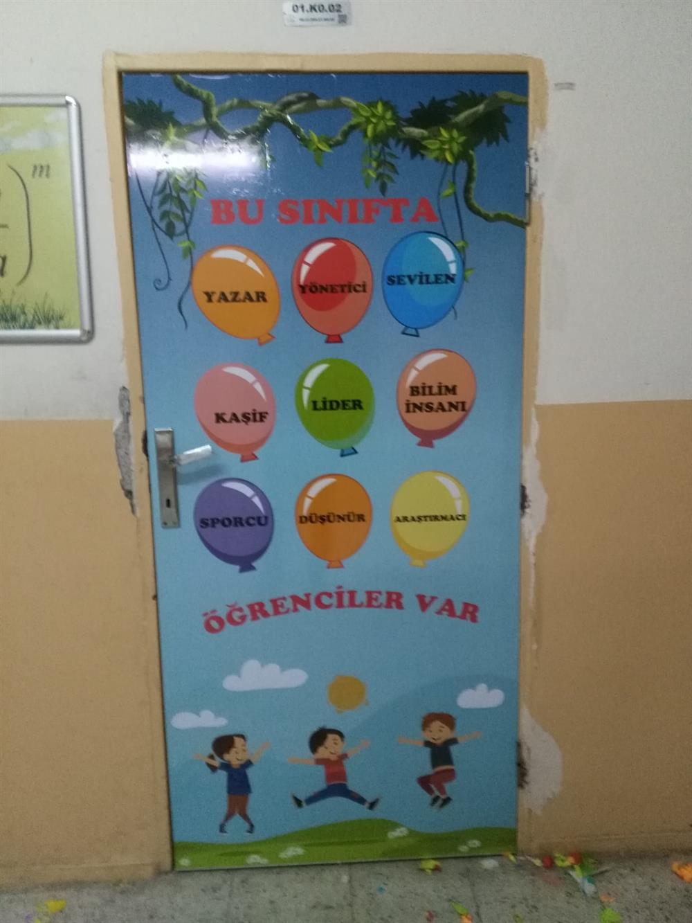 Anasınıfı Değerler Kapı Giydirme