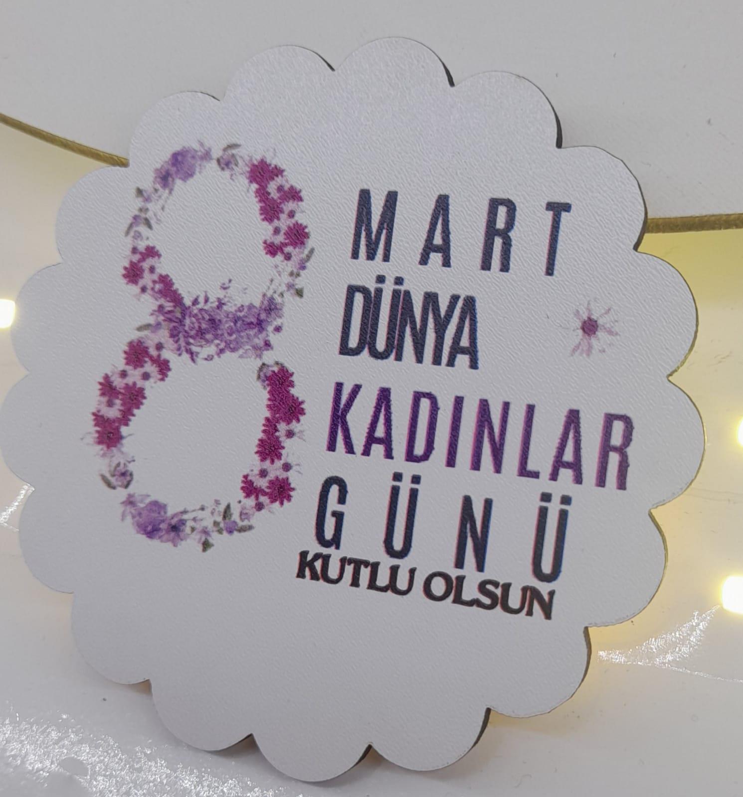 8 Mart Kadınlar Günü Magnet