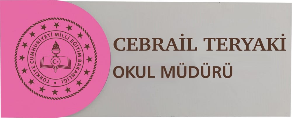 Mdf Lazer Kesim Okulöncesi Sınıf Kapı İsimliği Tabela Ahşap