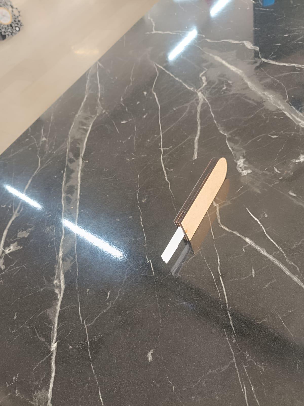 3 mm Mdf Öğrenci ve Öğretmen Dolap İsimliği Gold Kurum Logolu
