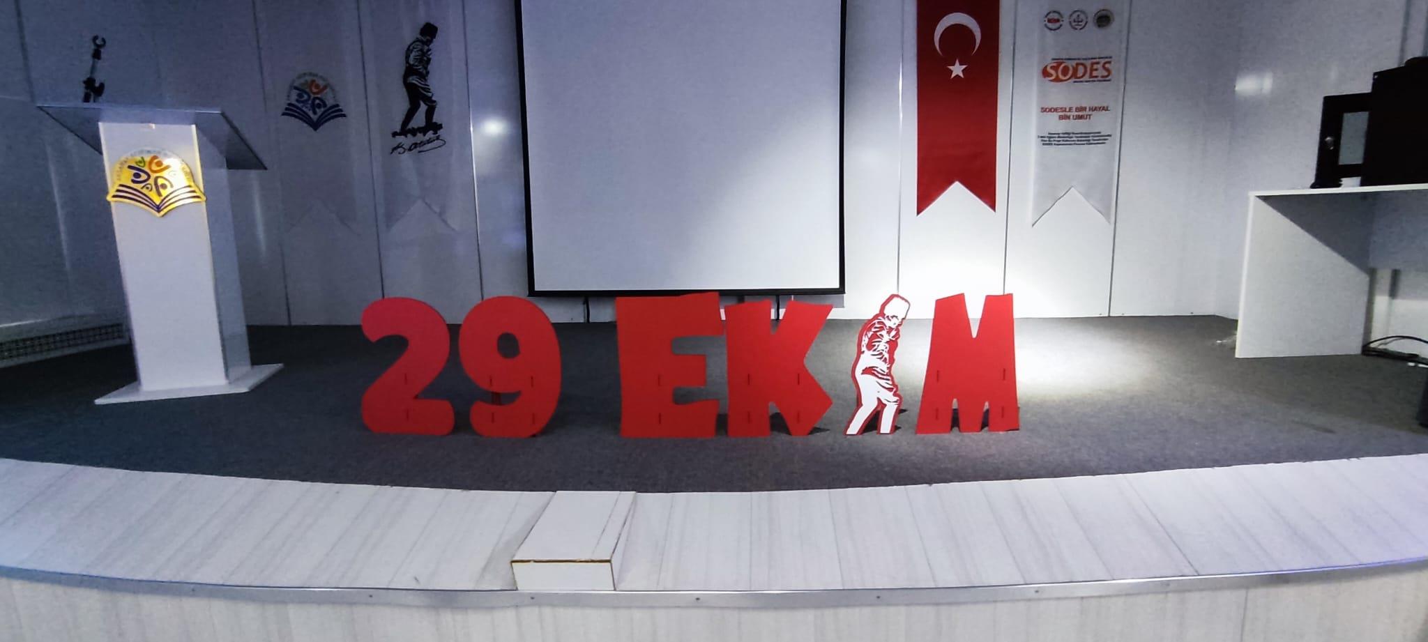 29 Ekim ahşap dekor