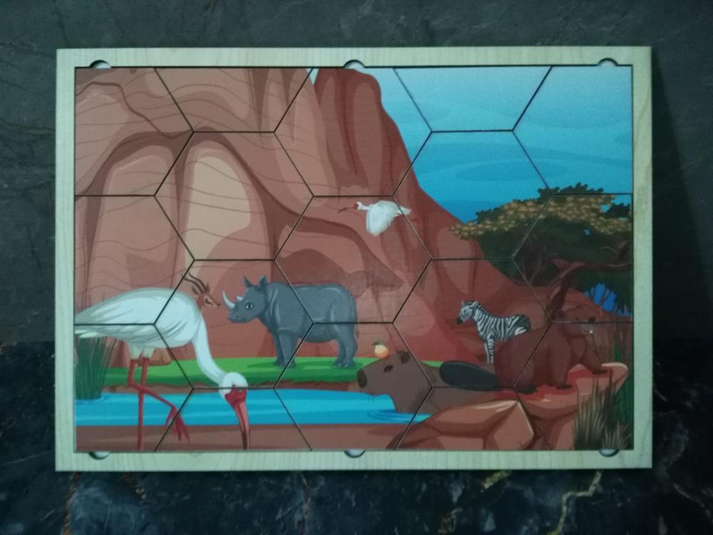Ahşap Mdf Puzzle 20 x 20