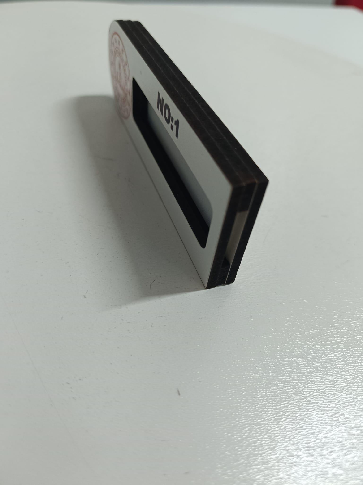 3 mm Mdf Öğrenci ve Öğretmen Dolap İsimliği