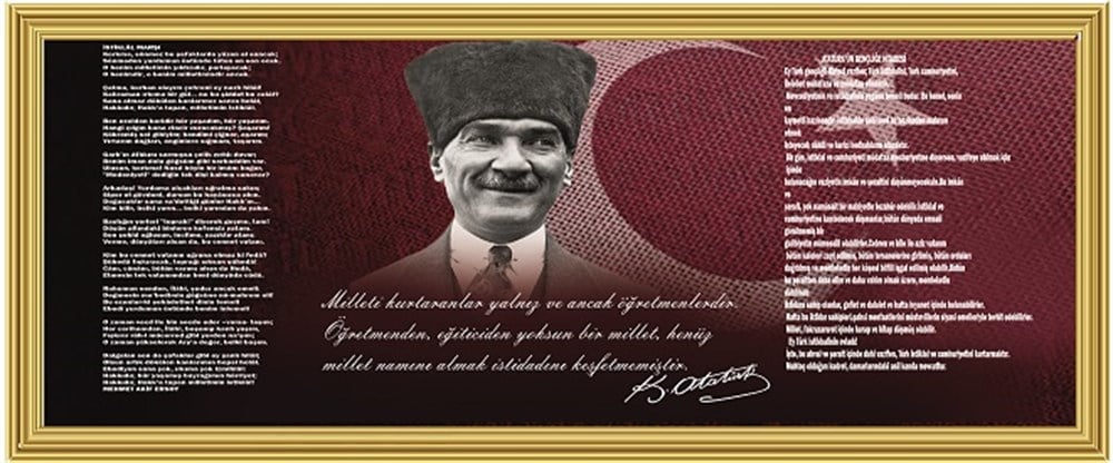 3'lü Set Atatürk - Gençliğe Hitabe - İstiklal Marşı