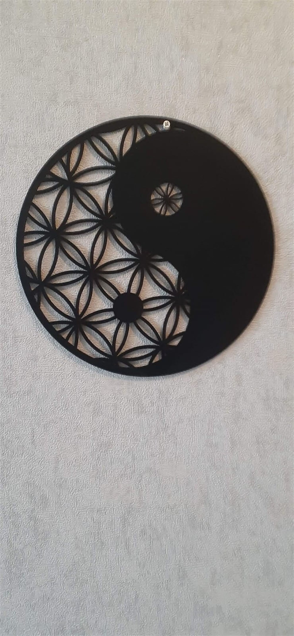 Özel Tasarım Ying Yang Dekor Mdf Tablo