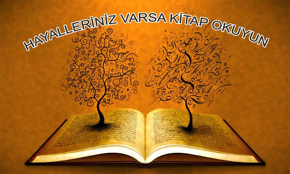 Hayelleriniz Varsa Kitap Okuyun Afiş Poster