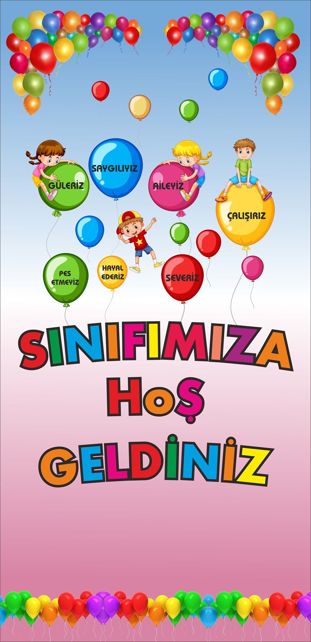 Anasınıfı 40 Kapı Giydirme