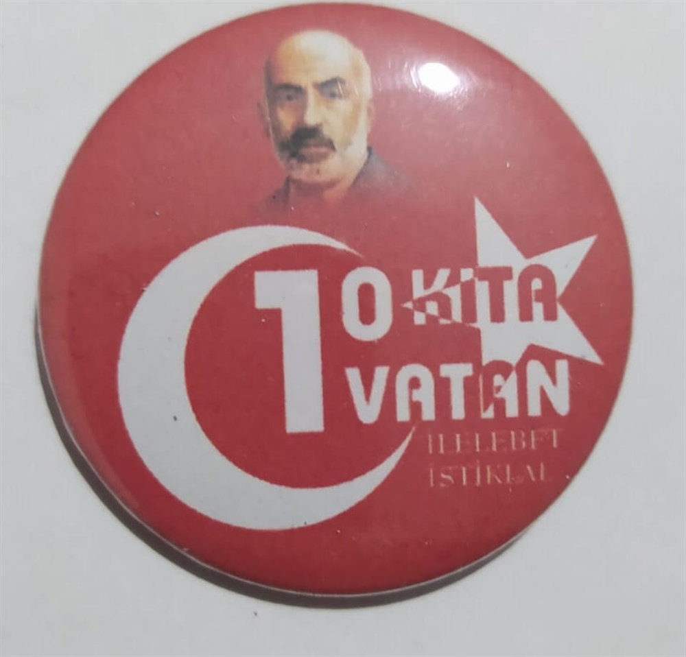 Mehmet Akif Ersoy Açacaklı Mıknatıslı Buton Rozet