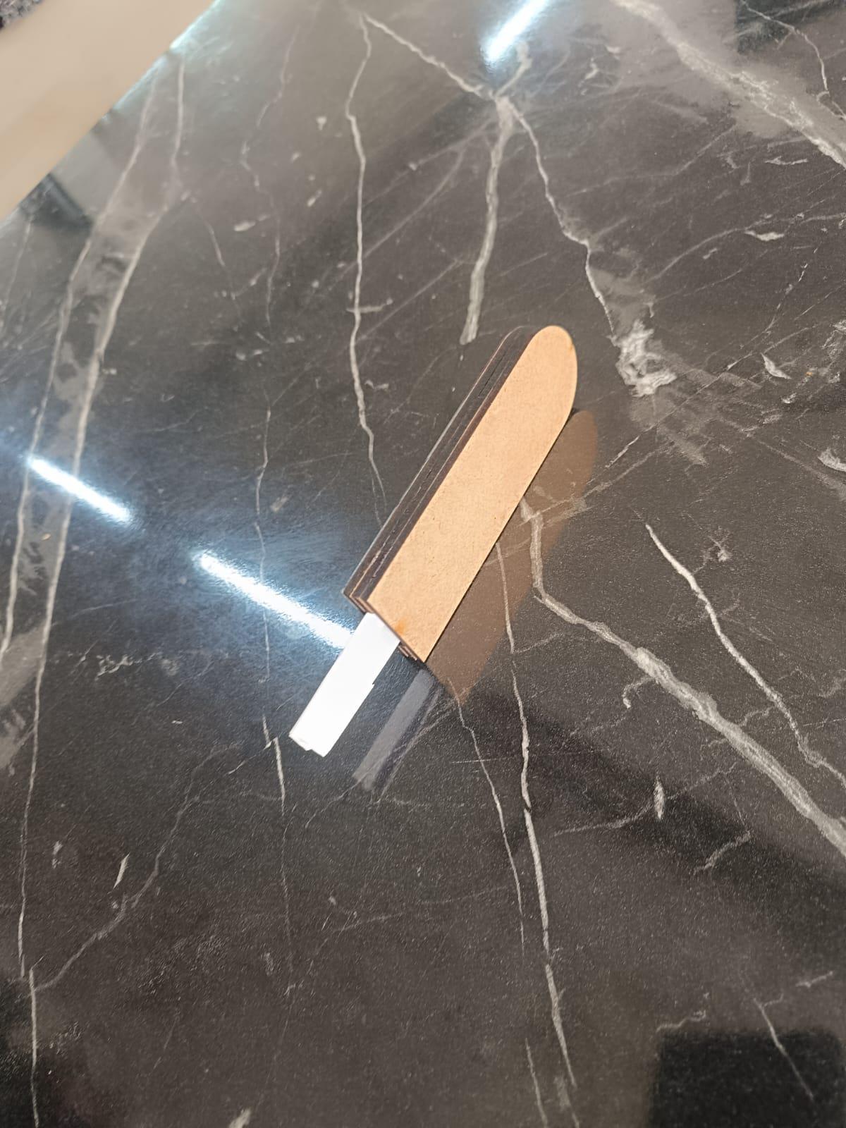 3 mm Mdf Öğrenci ve Öğretmen Dolap İsimliği Gümüş  MEB