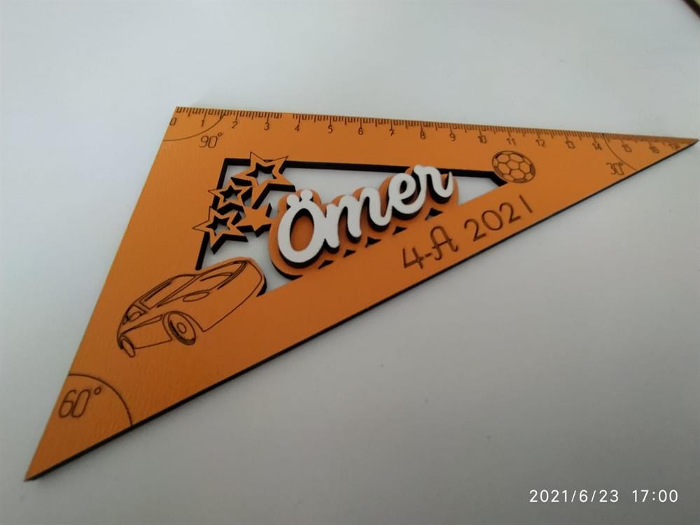 Öğrencilere Özel Kişiselleştirilebilir Cetvel