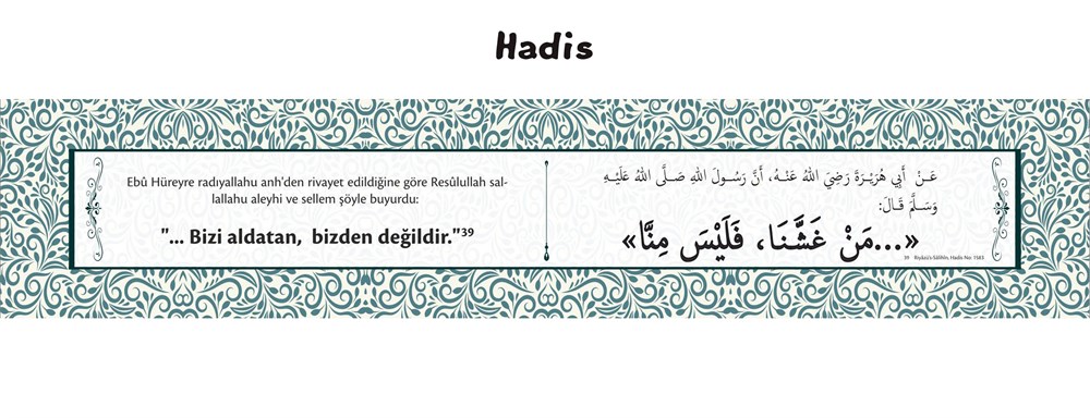 Dini Hadis Kiriş Yazıları