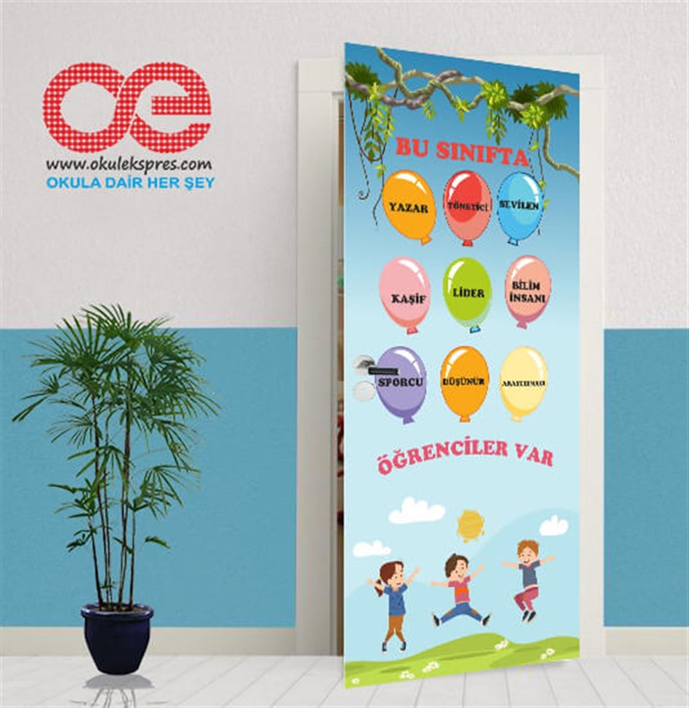 Anasınıfı Değerler Kapı Giydirme