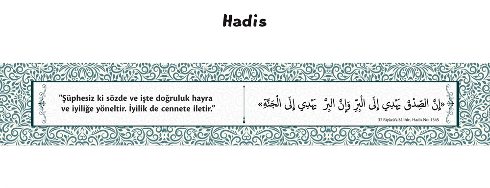 Dini Hadis Kiriş Yazıları