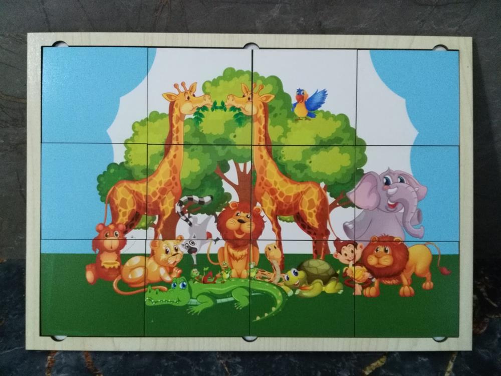 Ahşap Mdf Puzzle 20 x 20