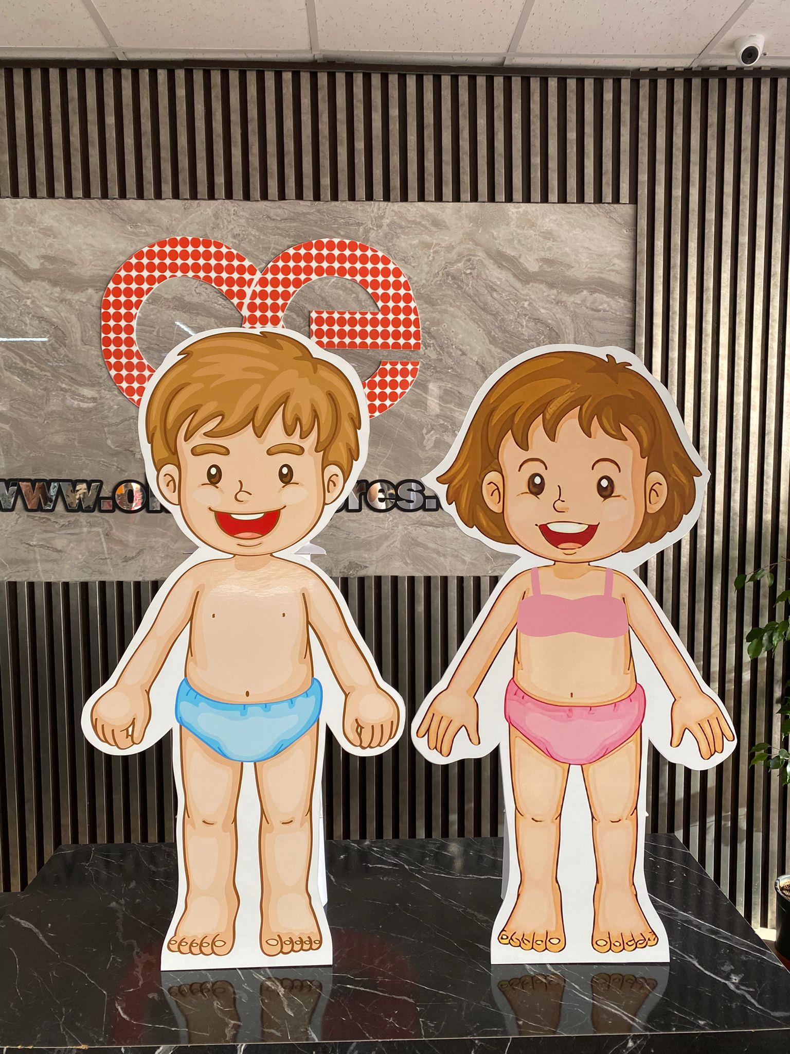 Okulekspres Maket Çocuk 4 mm Dekota üzeri Dijital Baskı
