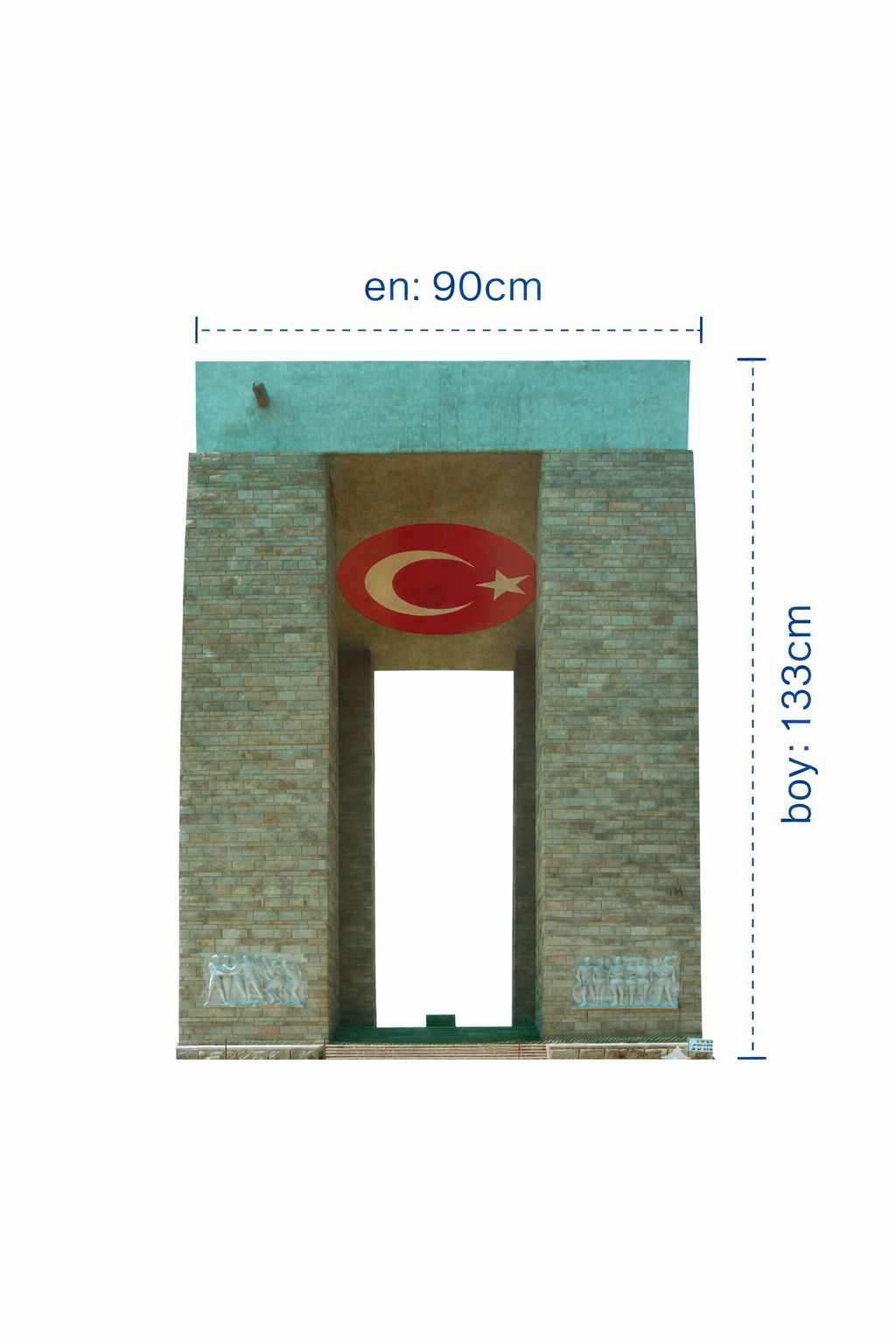 Okulekspres 2026 Çanakkale Şehitler Abidesi Anıtı Maket Dekor