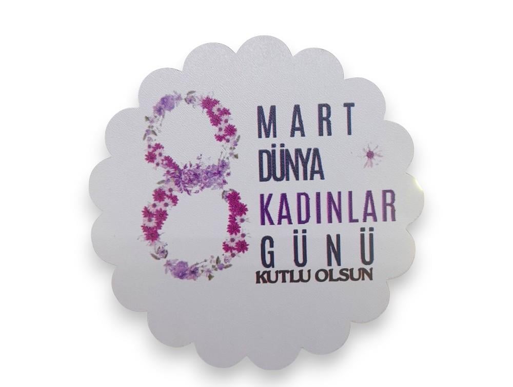 8 Mart Kadınlar Günü Magnet