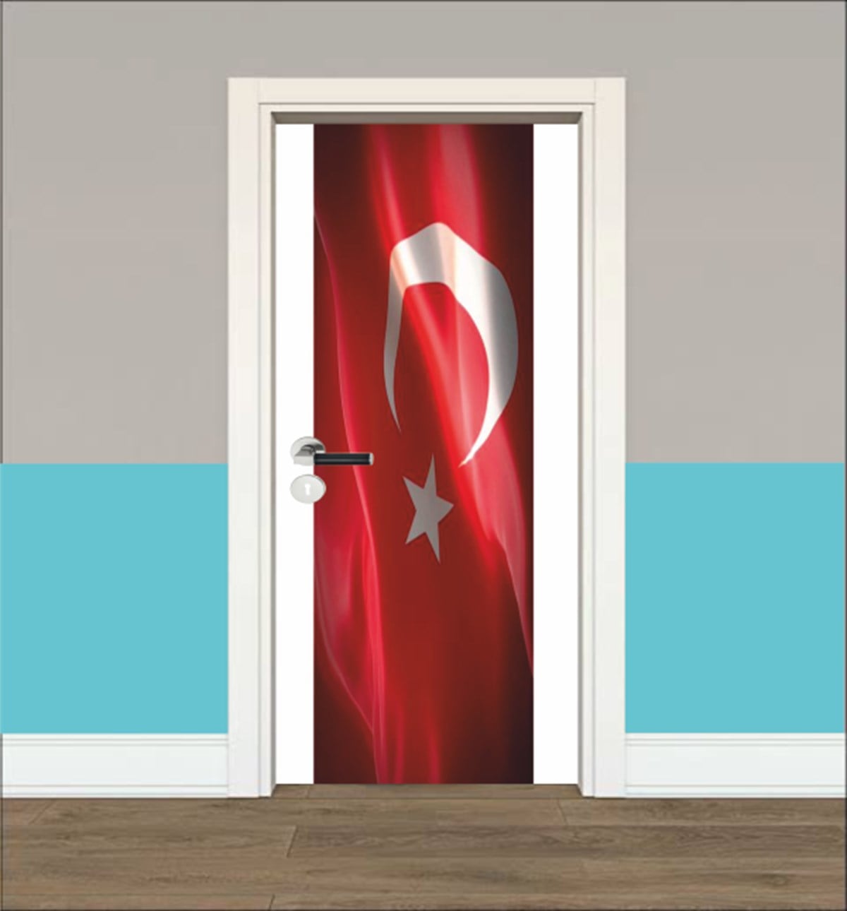 Bayrak 2 Kapı Giydirme