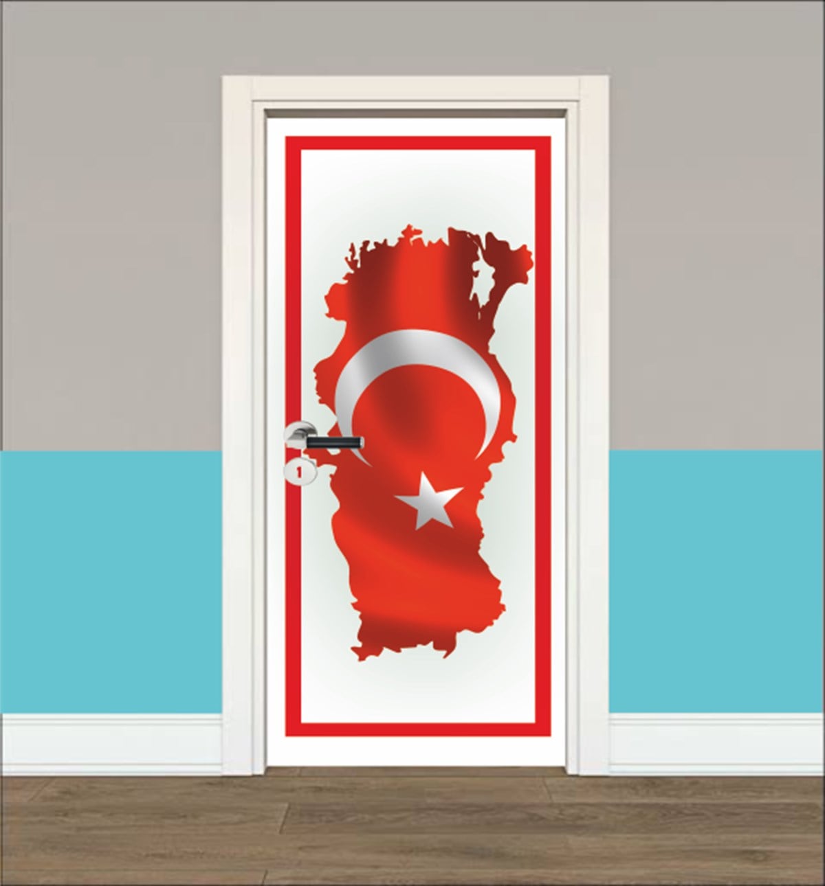 Bayrak 3 Kapı Giydirme