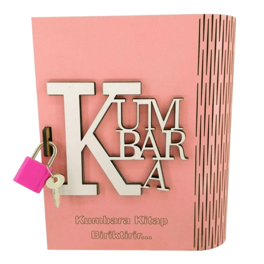 Okulekspres Hayallerini Biriktir, Kitap Gibi Sakla – Kitap Görünümlü Kilitli Ahşap Kumbara | Çocuklara Tasarruf Öğreten Karne ve Mezuniyet Hediyesi
