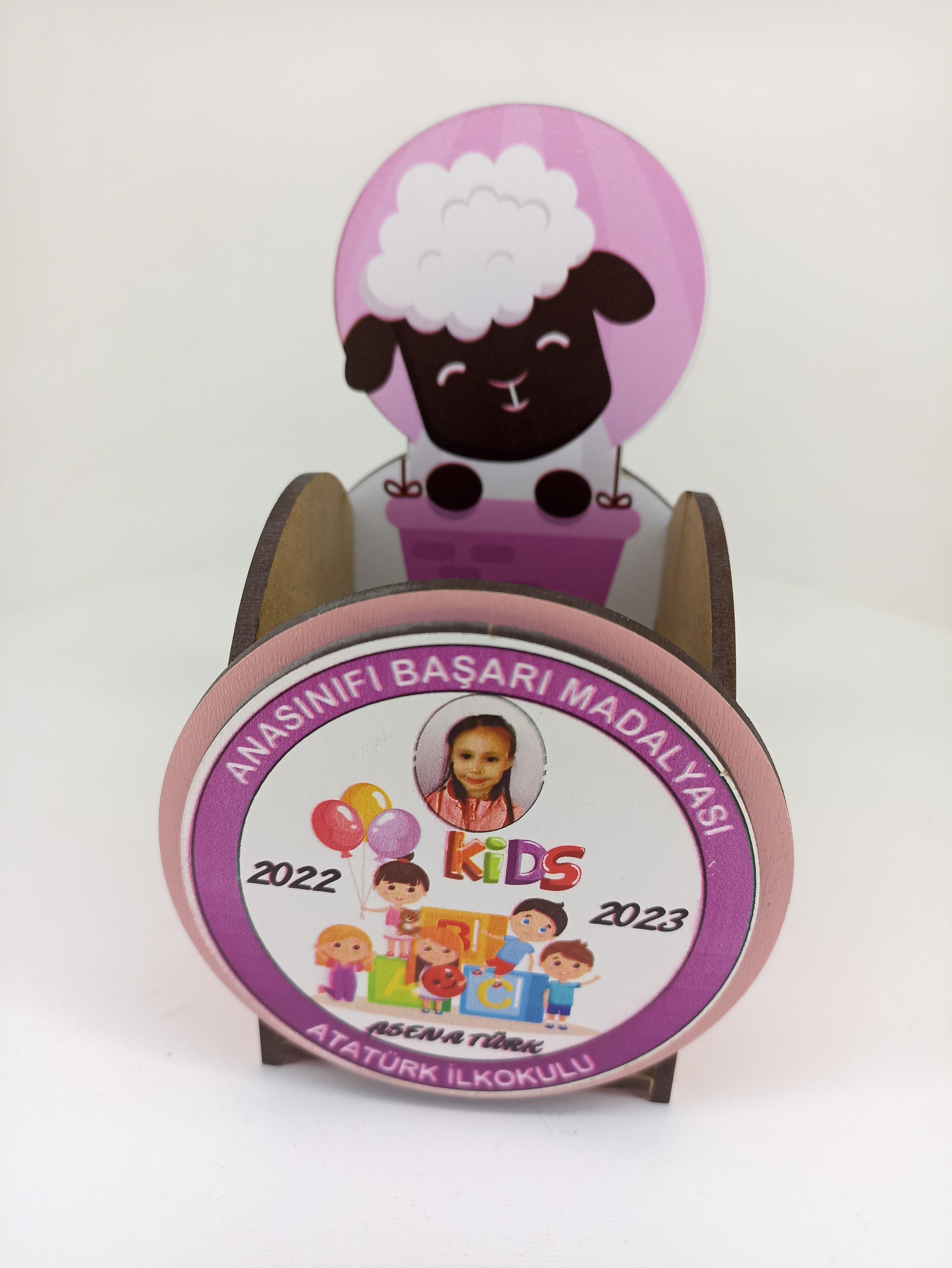 Kişiye Özel Başarı Madalyası Kalemlik