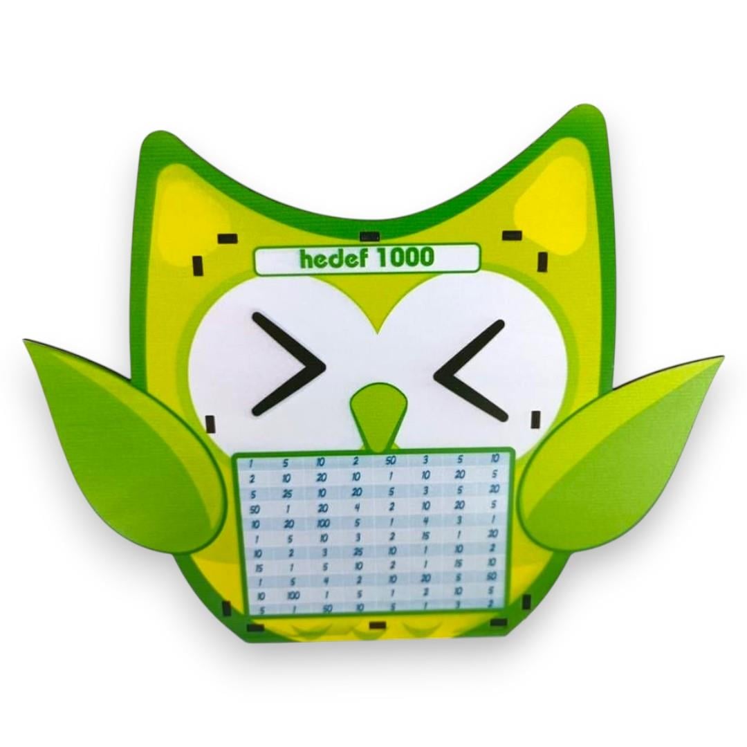 Okulekspres Özel Tasarım Ahşap Baykuş Kumbara – Çocuklar İçin Eğitici Para Biriktirme Kumbarası | Karne ve Mezuniyet Hediyesi | Parabox İşaretlenen Kumbara 4, sınıf mezuniyet hediyesi