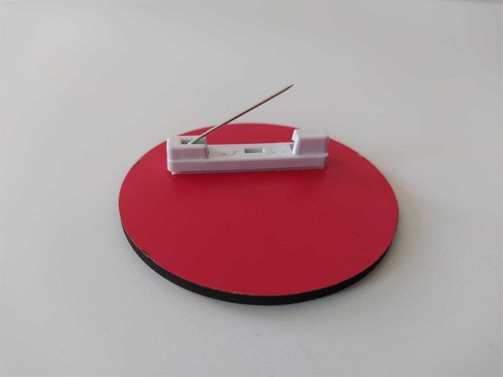 Kişiselleştirilebilir 3 mm Mdf Yaka İsimliği