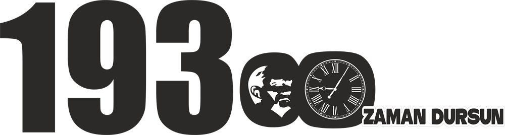 1938 Zaman Dursun AHŞAP DEKOR 10 KASIM