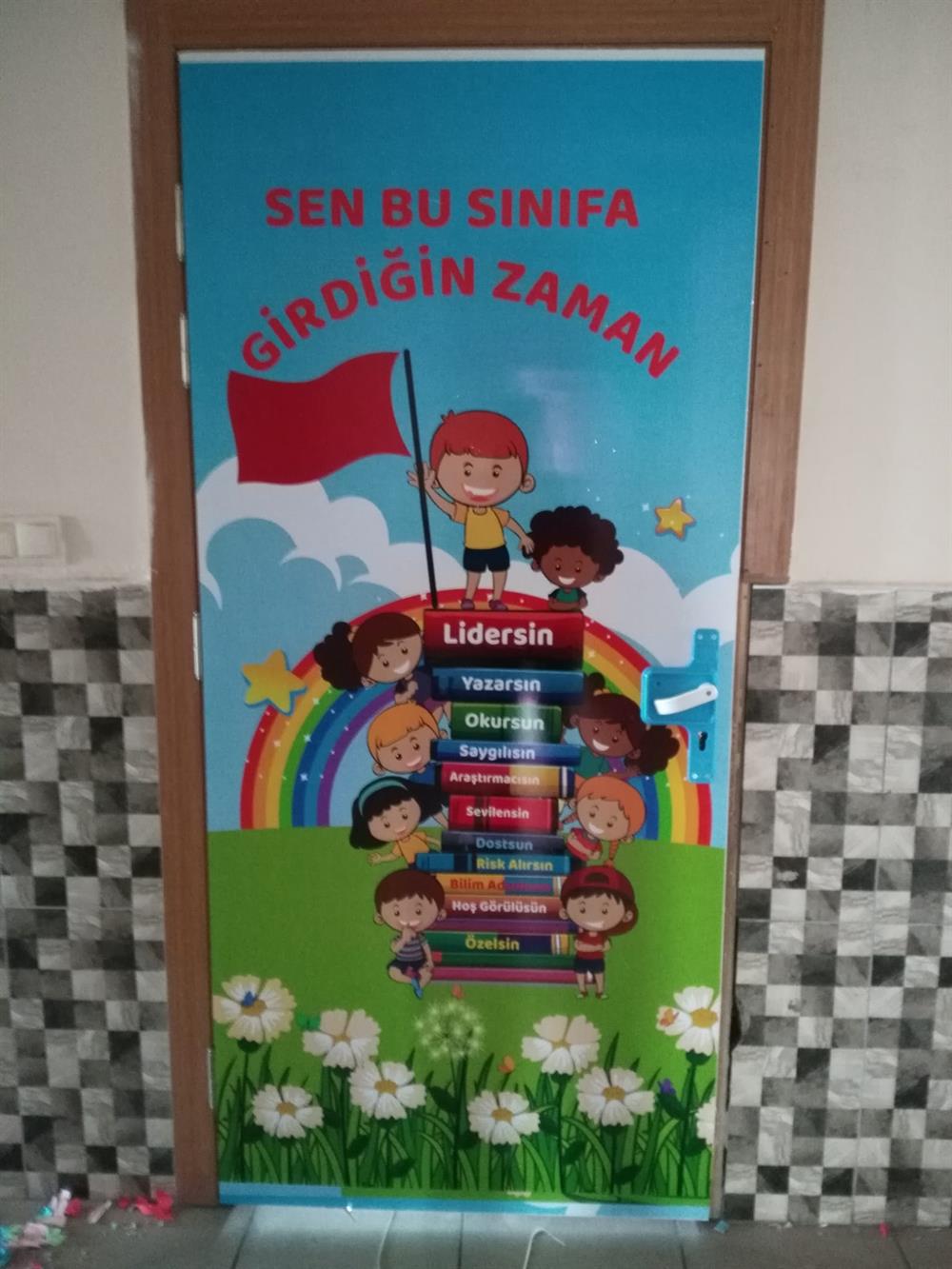 Anasınıfı Değerler Kapı Giydirme