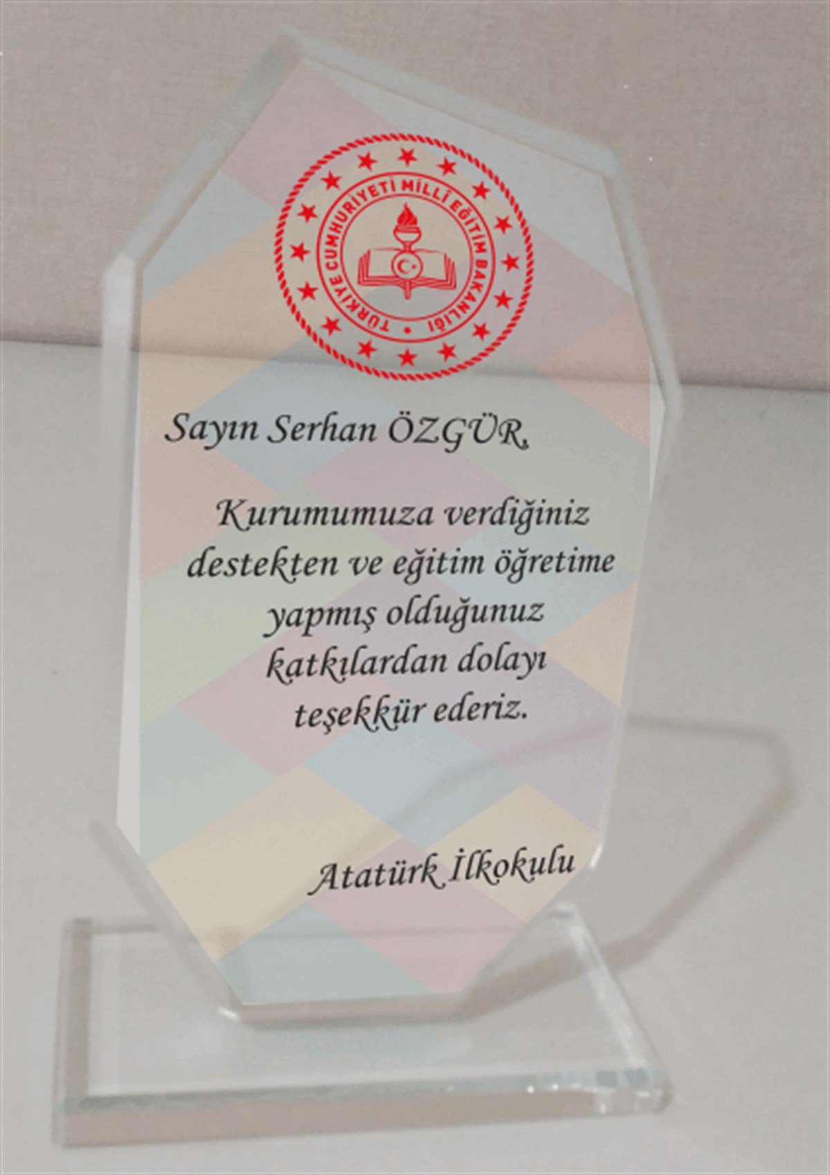 Kristal Plaket-1