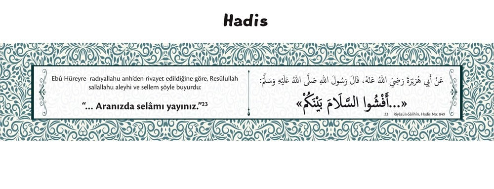 Dini Hadis Kiriş Yazıları